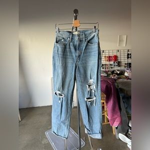 Madewell boyfriend jeans